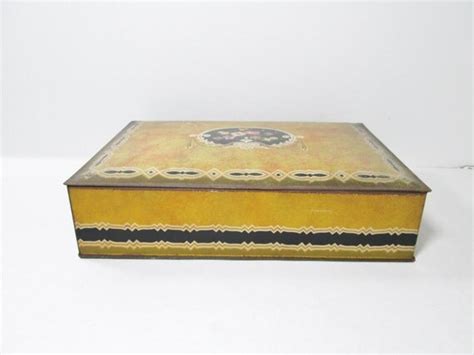 uneeda metal box|Vintage National Biscuit Company Uneeda Metal Tin Box with .